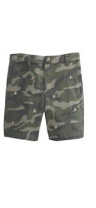 VINEYARD VINES BOYS BREAKER SHORTS CAMO SURFING DOG ADJUSTABLE WAIST 12 NWT - Picture 1 of 2