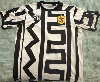 STUSSY винтажная рубашка Fútbol размер большой носили очень хорошем состоянии. - Изображение 1 из 3