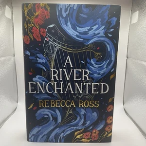 A River Enchanted Rebecca Ross Illumicrate Signed First Hardback - Imagen 1 de 14