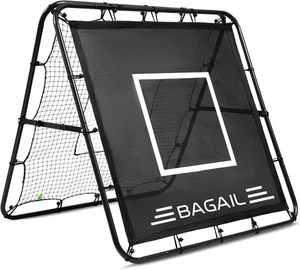 BAGAIL Fußball Rebounder Netz 120x120cm | doppelseitig verstellbar Fußballtrainer - Bild 1 von 8