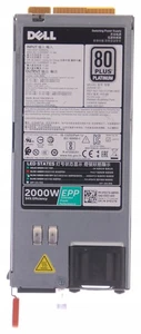 Bloc d'alimentation Dell 2000W Z2000E-S1 0YD1T6 PowerEdge R630 R730 T430 T6 - Zdjęcie 1 z 2