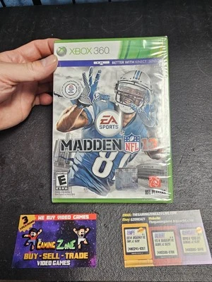 Madden NFL 13 (Microsoft Xbox 360, 2012)  Brand New Sealed, Calvin Johnson!! - Image 1 of 4