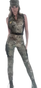 Disfraz de soldado para mujer talla M 6-8 - Imagen 1 de 1
