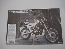 advertising Pubblicità 1986 MOTO HONDA MTX 125  R