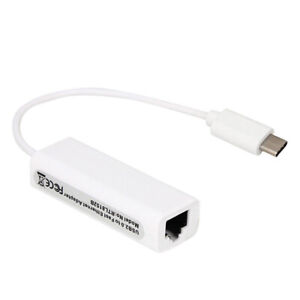 TYPE-C to RJ45 Gigabit High Speed RJ45 LAN Network Adapter USB 3.1 Wired Cable