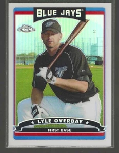 Lyle Overbay 2006 Topps Chrome Refractors Card# 49 - Picture 1 of 4