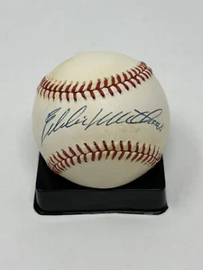 Eddie Mathews Autographed Atlanta Braves ONL Baseball JSA - Picture 1 of 2