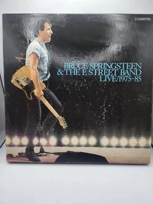 Bruce Springsteen & The E Street Band Live 1975-85 Box Set 3 Cassettes & Book - Image 1 of 4