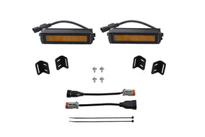 Diode Dynamics SS6 LED Fog Light Kit Fits 2022 Toyota Tundra Amber Wide - Picture 1 of 12