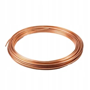 Kupfer Rohr  5m 10m 25m 50m Kupferrohrring Kupferrohr DVGW Weich Ring 6-22mm - Bild 1 von 3