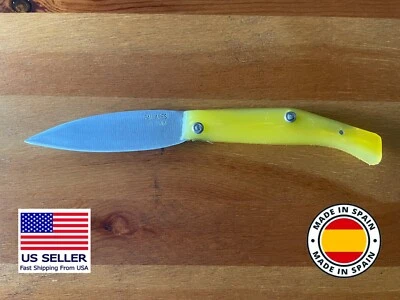 Navaja de Bolsillo Pallares Solsona Acero al Carbono 4"/10 cm De España Excelente EDC Foto 1 de 4