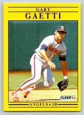 1991 Fleer Update #U-9 Gary Gaetti