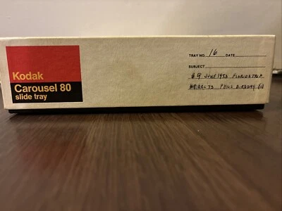 Kodak Carousel Transvue 80 Slide Photo Tray, Kodak Slide Projector Tray - Image 1 of 4