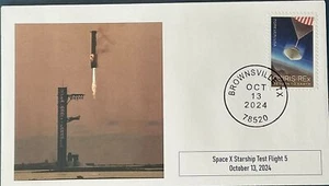 AFDCS Space SPACE-X Starship Test Flight 5 10-13-2024 Brownsville Texas - Picture 1 of 1