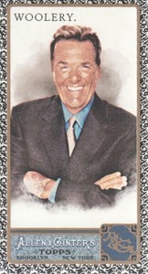 2011 Topps Allen and Ginter Mini Black #223 Chuck Woolery 