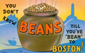 Boston Beans Postcard - Massachusetts - A0032 - Picture 1 of 2