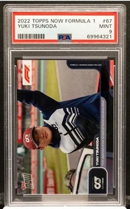 2022-23 YUKI TSUNODA Topps Now Formula 1 #67 PSA 9 MINT JAPANESE GRAND PRIX - Picture 1 of 2
