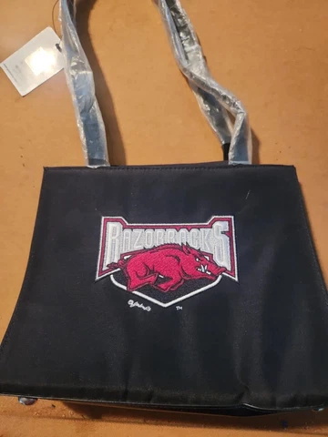Arkansas Razorbacks Purse Nwt Black Small Cover