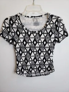 NO BOUNDARIES JUNIOR WOMENS TOP SIZE MED 7-9 (CROPPED) VERY CUTE - Picture 1 of 2