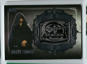 Star Wars Galactic Files 2 medallion MD-18 Darth Sidious Sith Infiltrator - Picture 1 of 1