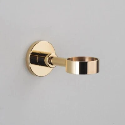 Vola T5-19 Towel Ring Natural Brass Finish - Image 1 of 4