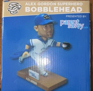 Alex Gordon Superhero Bobble Head Omaha Storm Chasers/KC Royals  - Picture 1 of 4