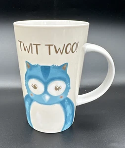 Otter House Owl mug large coffee/latte mug ‘Twit Twoo’ mug excellent condition. - Foto 1 di 8