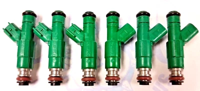 Fuel Injector Set 1998-2000 Plymouth Grand Voyager & Voyager 3.3L Vin G Flex F/I - Image 1 of 3