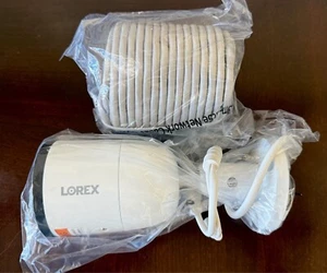 Lorex 4K Ultra HD Smart Deterrence IP Camera with Smart Motion Detection E893AB - Picture 1 of 4