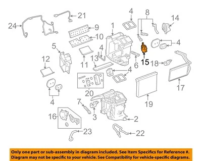 Cadillac GM OEM 08-15 CTS 3.6L-V6 HVAC-Temperatura Motor Derecho 89023390 Foto 1 de 2