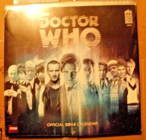 OFFIZIELLER BBC 2014 SAMMLERSTÜCK DR WHO KALENDER ZUM FEIERN VON 50 JAHREN - Bild 1 von 2