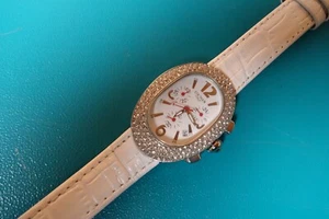 Locman Italy Diamant Quarz Chronograph Uhr groß & oval - Bild 1 von 7