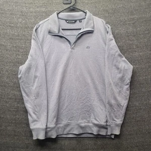 Travis Mathew Pullover Mens XL Regular Fit Long Sleeve 1/4 Zip Golf Performance - Picture 1 of 11