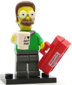 LEGO Minifigures The Simpsons Ned Flanders (Genuine) - Picture 1 of 1