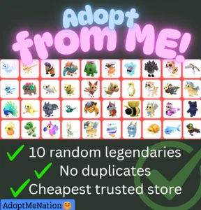 Adopt from Me! - 10x MYSTERY LEGENDARY PETS ๐ - *Cheap & Quick* - Picture 1 of 1