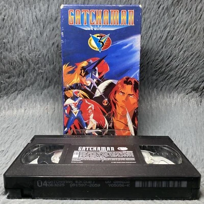 Gatchaman Volume 3 The Final Countdown VHS Tape 1994 English Version Anime Show - Image 1 of 4