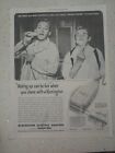 1947 REMINGTON SHAVERS VINTAGE AD BING CROSBY BARRY FITZGERALD PARAMOUNT S0647