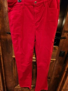 Talbots Velveteen Straight Leg Pants Womens Size 12 Classic - Picture 1 of 4