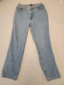 Pantalones de mezclilla vintage Polo Ralph Lauren para hombre 36x32 azul pierna recta peto años 90 - Imagen 1 de 12