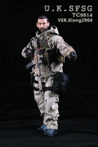 Figura de acción Toys City escala 1:6 Grupo de Apoyo de las Fuerzas Especiales del Reino Unido TC-9014 - Imagen 1 de 14