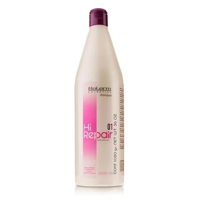 SALERM - Repairing Shampoo - Hi Repair Shampoo - 1000 ml - Deep Hydration - Image 1 of 4