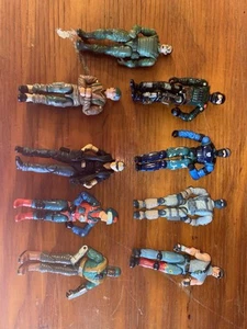 Mixed Lot of 9 Gi Joe Action Figures 3.5" Lot X - Picture 1 of 4