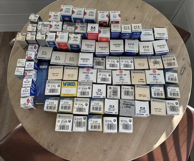 批量 80 件 GE Sylvania 维基投影仪 投影灯泡 全新无标签 — 第 1/4 张图片