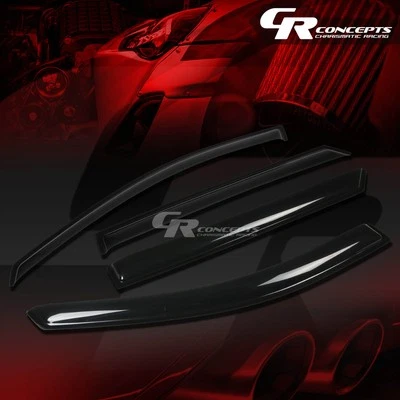 VISERA VENTANA TINTE HUMO LLUVIA GURAD VENTILACIÓN SOMBRA PARA RONDO UN 2007-2012 4CYL/V6 4 PUERTAS Foto 1 de 4