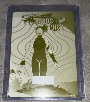DC Annual 1/1 Printing Plate One Of One SIN Rare DC Card Collectible Upper Deck - Image 1 of 4