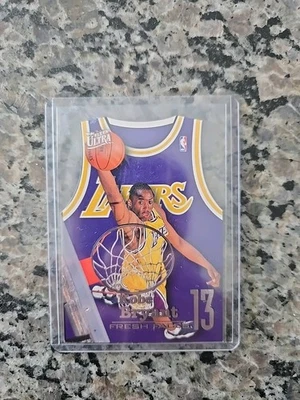 96-97 Fleer Ultra Fresh Faces Kobe Bryant Rookie RC Lakers🔥 - Imagem 1 de 2