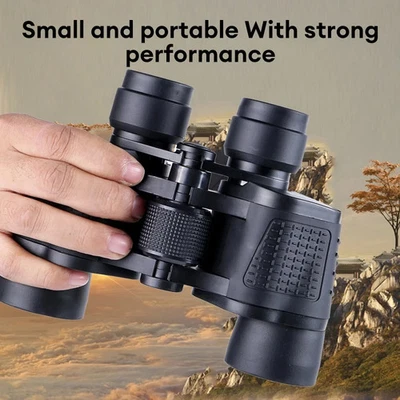 Waterproof 80x80 HD Binoculars with BAK4 Prism & FMC Coating for Every Adventure - Image 1 of 4