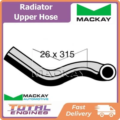 Mangueira superior do radiador compatível com Mazda 121 DB/DW 1.5L 4 cilindros B5 - Imagem 1 de 2