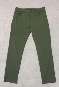 Rhone Pants Mens 36 Green Commuter 5 Pocket Stretch Golf Performance Travel - Picture 1 of 18