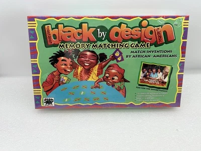 Vintage Black By Design Memory Matching Game OLMEC Toys New! - Image 1 of 2